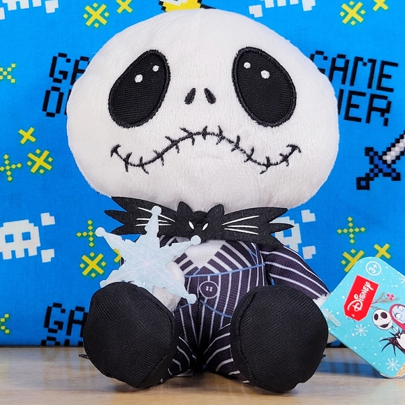 Disney The Nightmare Before Christmas Jack 9" UltraSoft Christmas Holiday Plush - Picture 1 of 8